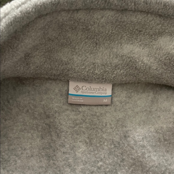 Columbia Light Gray Fleece Vest - Picture 5 of 5